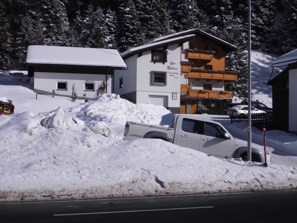Hotel Haus Waldheim Sankt Leonhard im Pitztal Exterior foto