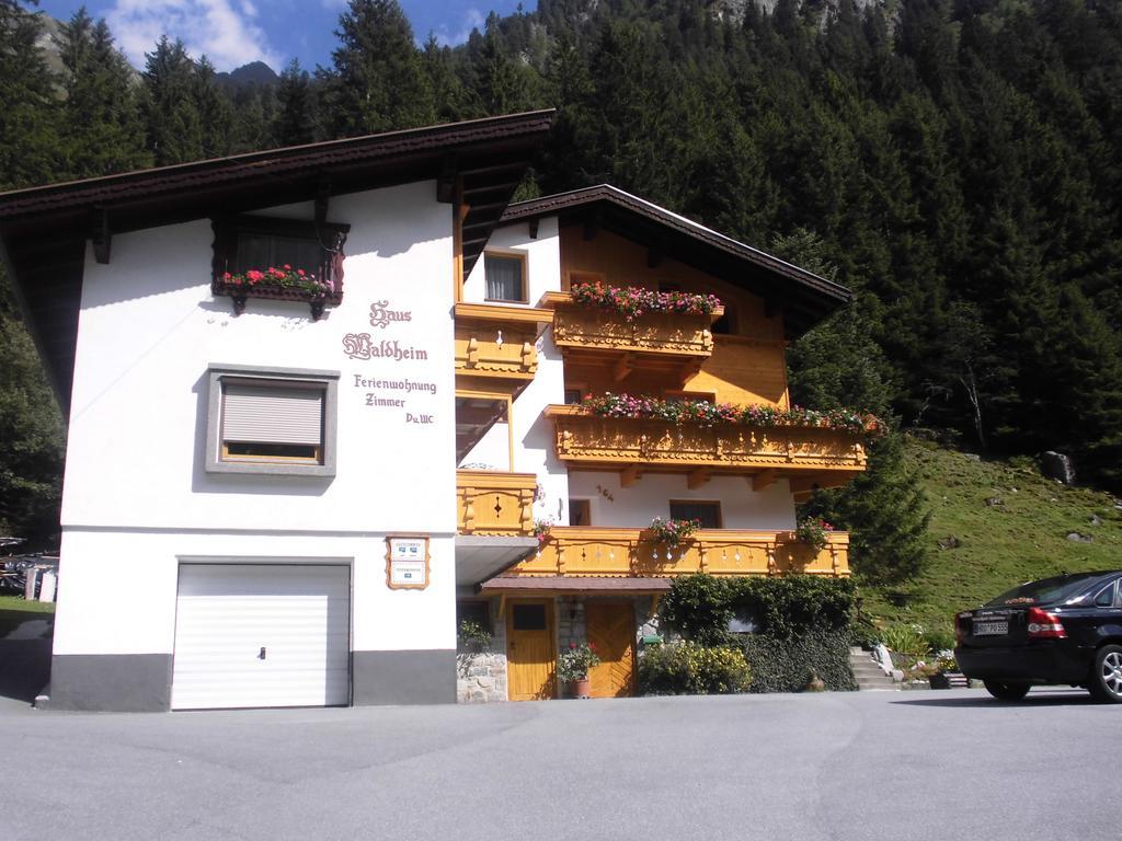 Hotel Haus Waldheim Sankt Leonhard im Pitztal Exterior foto
